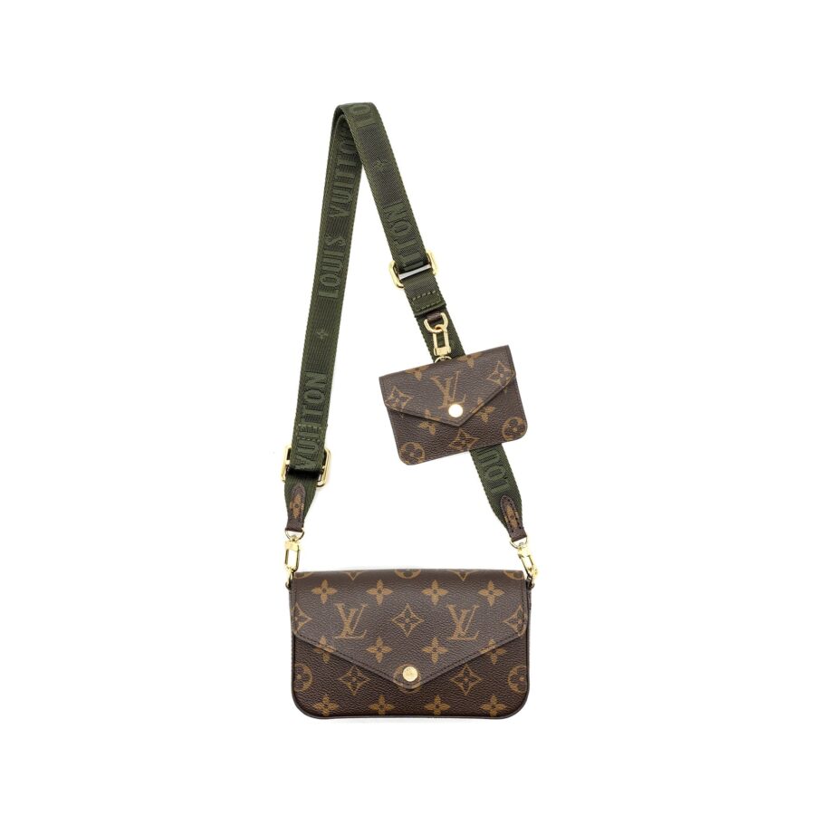 Louis Vuitton Felicie Strap & Go Monogram Canvas GHW (New Version) | Studio Nafay
