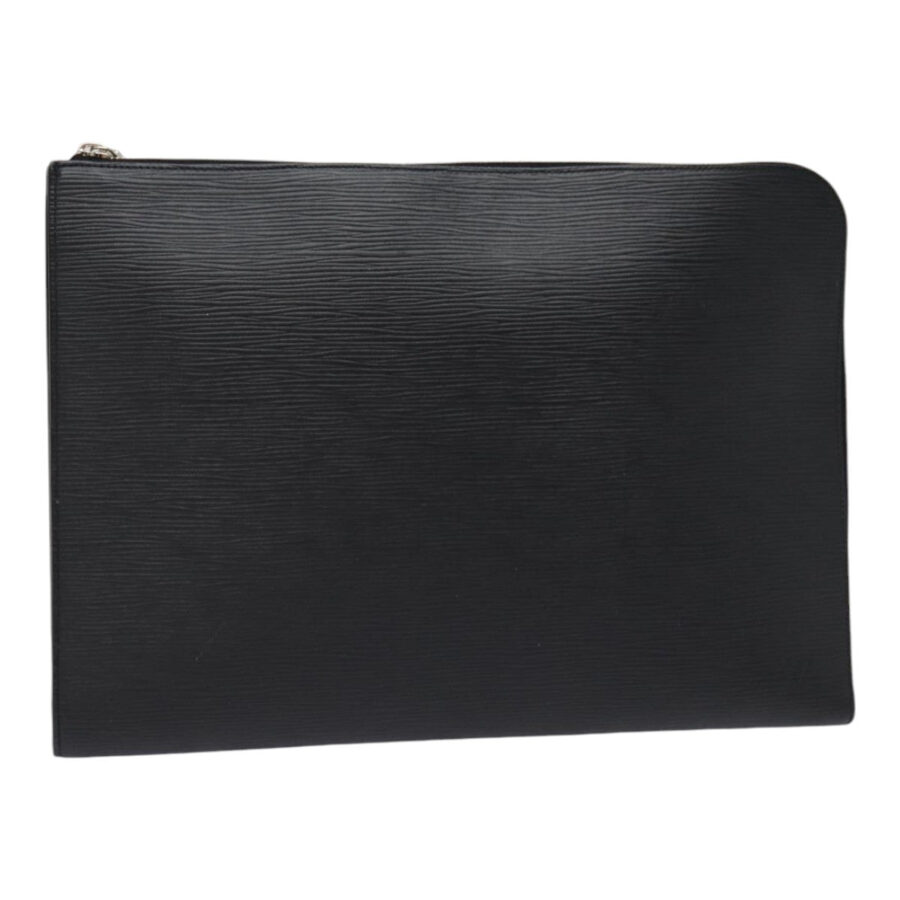 LOUIS VUITTON Epi Pochette Jules Clutch Bag Black LV Auth ep5546 | Studio Nafay