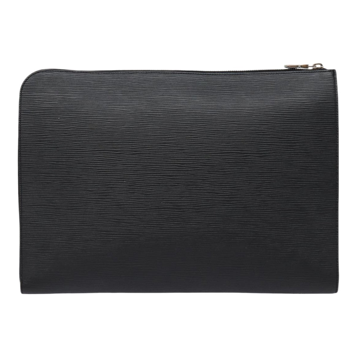 LOUIS VUITTON Epi Pochette Jules Clutch Bag Black LV Auth ep5546