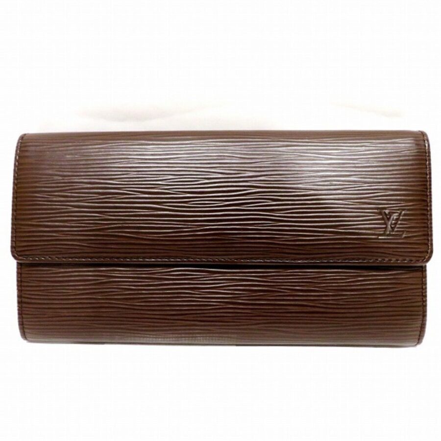 LOUIS VUITTON Epi Pochette Portomone Cult Credit Long Wallet Women's | Studio Nafay