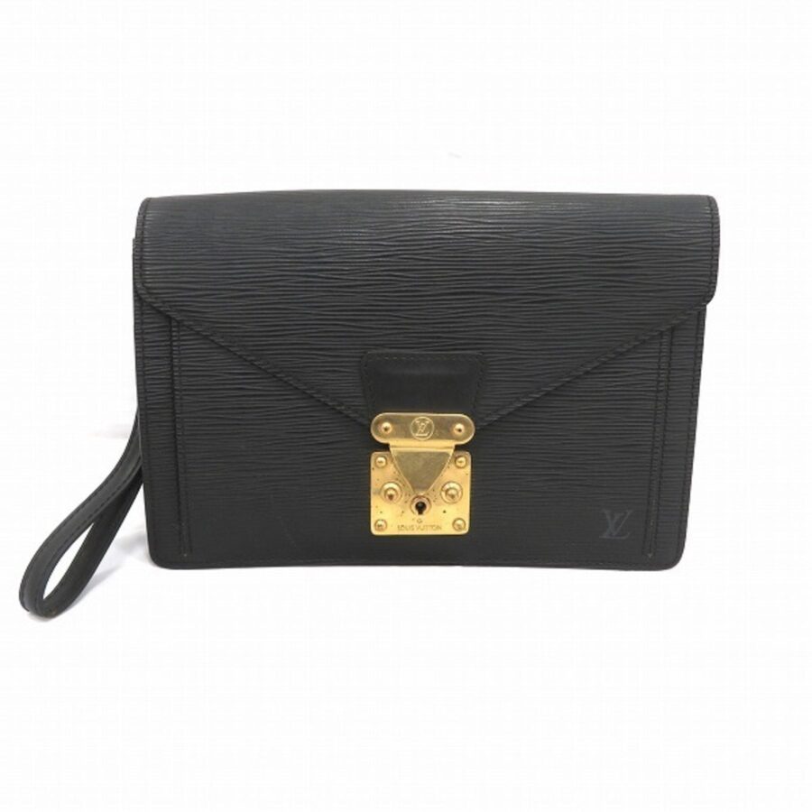 LOUIS VUITTON Epi Pochette Serie Dragonne Bag Clutch Second Men's | Studio Nafay