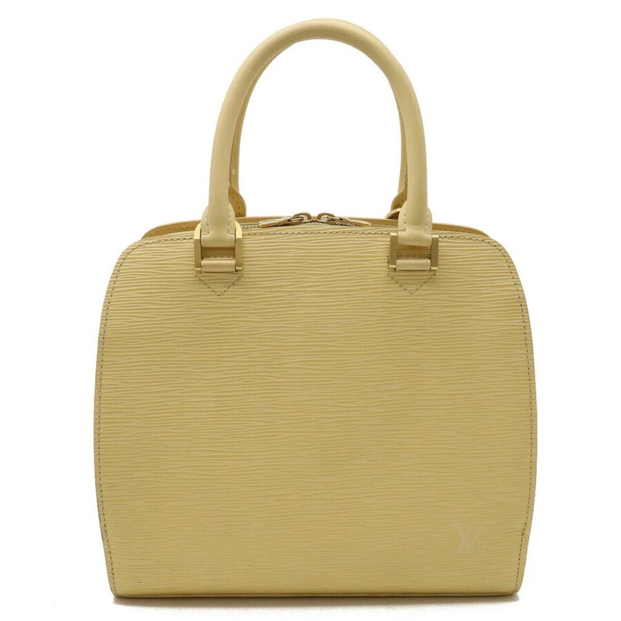 LOUIS VUITTON Epi Pont Neuf Handbag Leather Vanilla | Studio Nafay