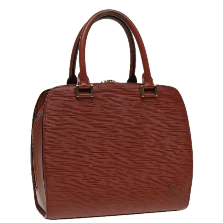LOUIS VUITTON Epi Pont Neuf Hand Bag Brown LV Auth ep5433 | Studio Nafay