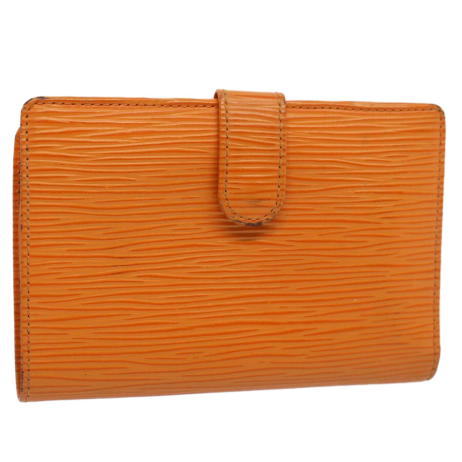 LOUIS VUITTON Epi Porte Monnaie Billets Viennois Mandarin LV Auth 52896 | Studio Nafay