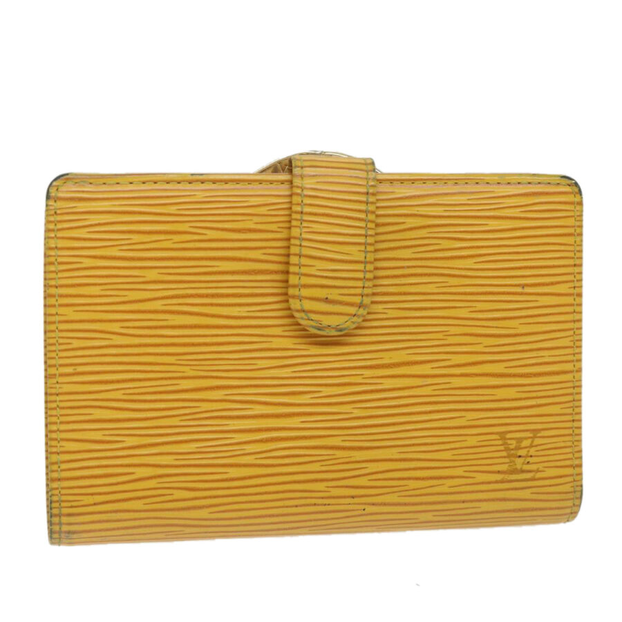 LOUIS VUITTON Epi Porte Monnaie Billets Viennois Yellow LV Auth bs9847 | Studio Nafay