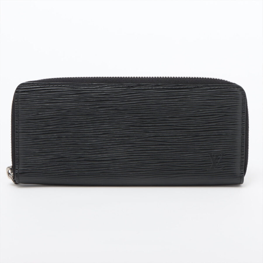 Louis Vuitton Epi Portefolio Clemens Noir Round Wallet | Studio Nafay