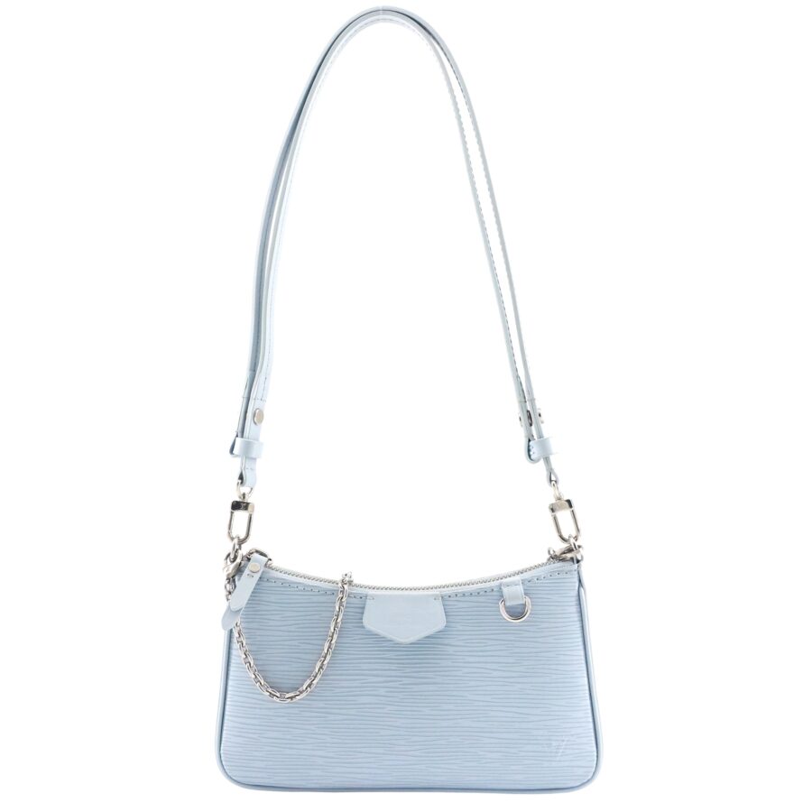 LOUIS VUITTON Easy Pouch on Strap Blue Epi Leather Bag | Studio Nafay