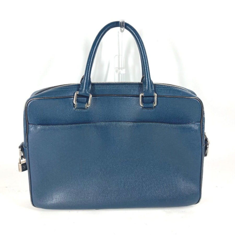 LOUIS VUITTON Business bag Taiga Leather blue Taiga PortoDocument Business PDV | Studio Nafay