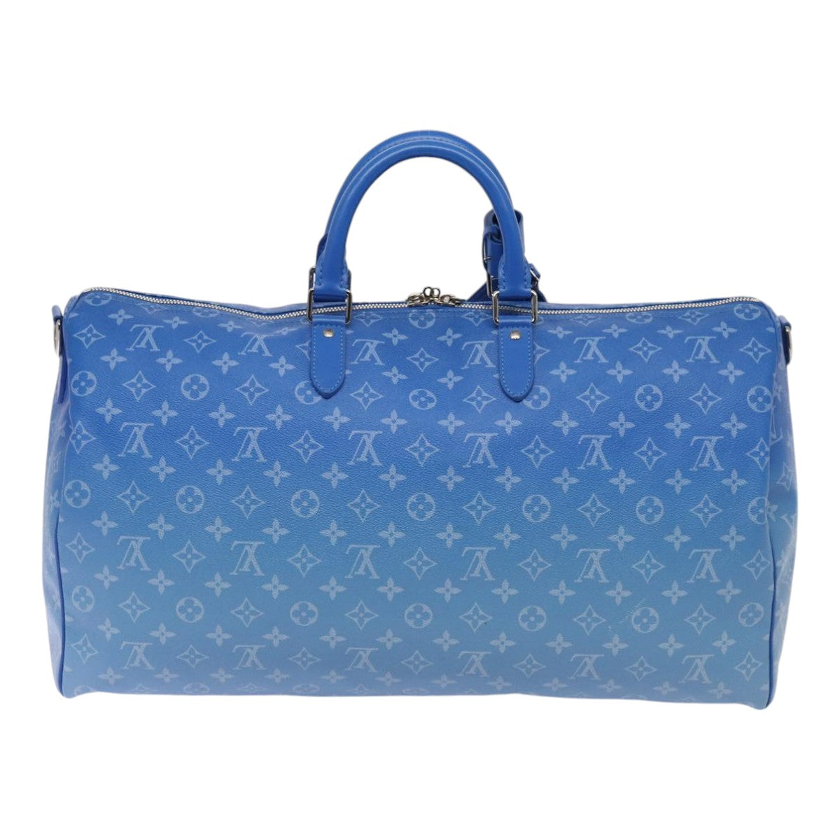 Louis Vuitton Monogram Clouds Keepall Bandouliere 50 Bag LV Auth Yk…