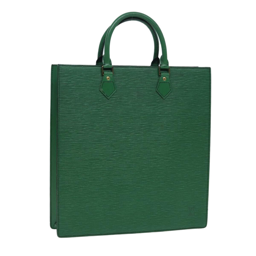 LOUIS VUITTON Epi Sac Plat Hand Bag Green LV Auth | Studio Nafay