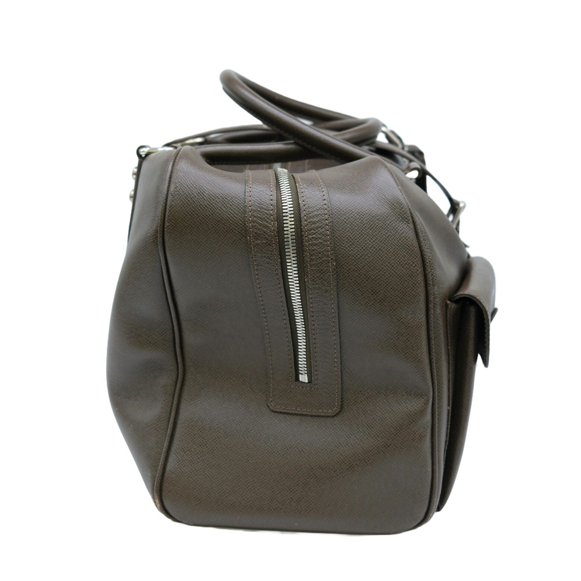 Louis Vuitton Grizzly Taiga Leather Handbag
