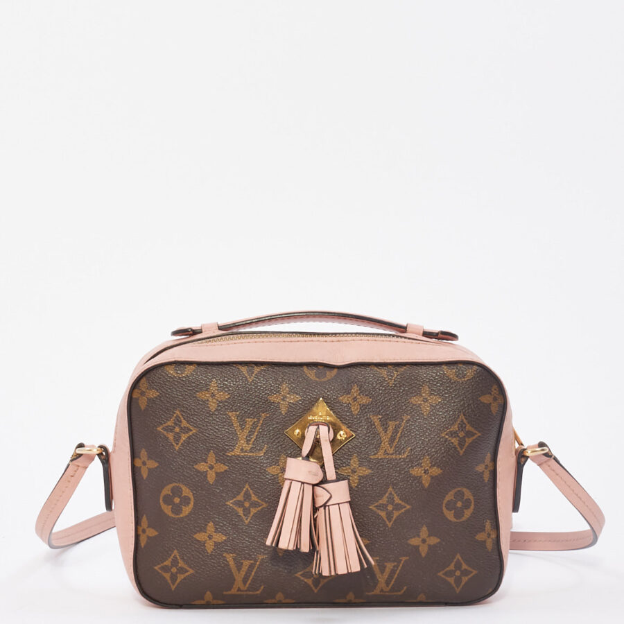 Louis Vuitton Monogram Canvas Rose Poudre Saintonge Crossbody Bag | Studio Nafay