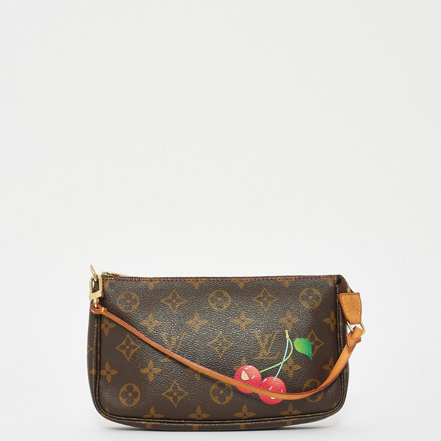 Louis Vuitton Monogram Canvas Cherry Print Edition Pochette Accessoires | Studio Nafay