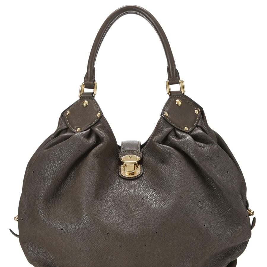 Louis Vuitton, Brown Monogram Mahina Large, Grey | Studio Nafay