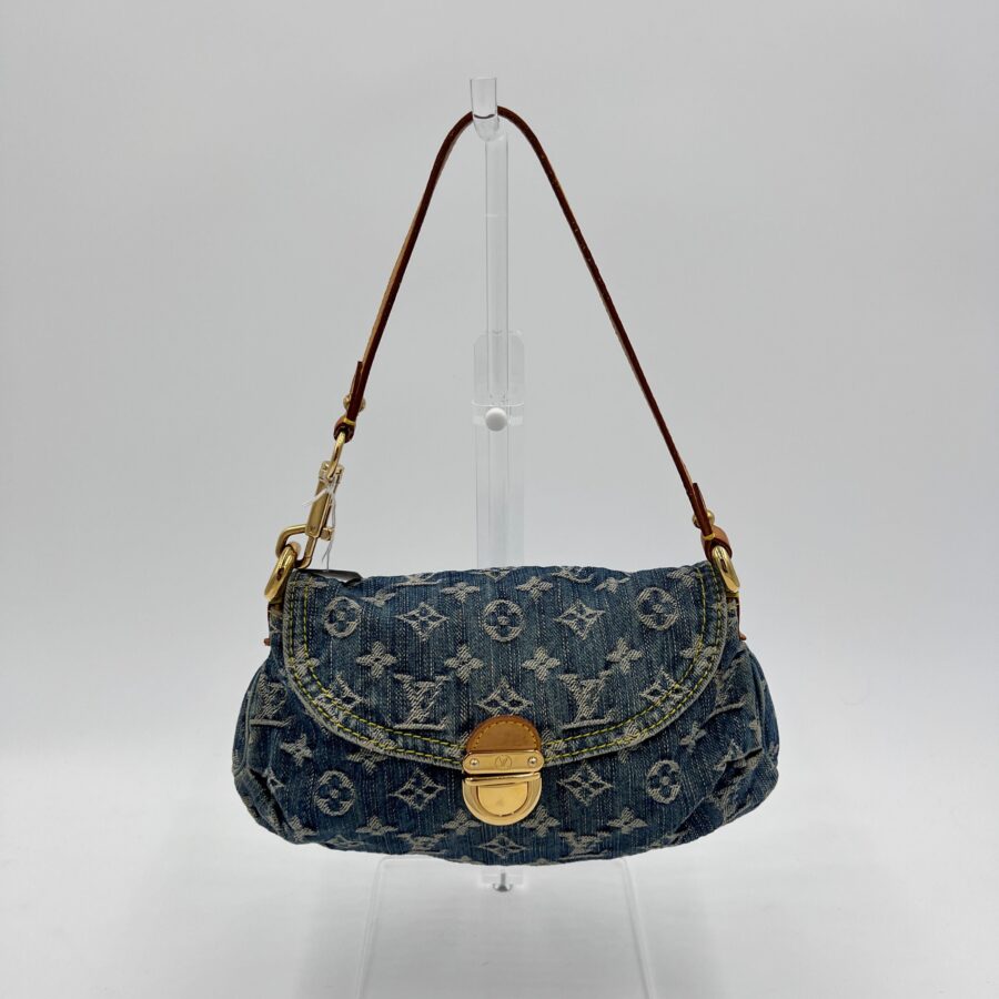 Louis Vuitton LV Monogram Pleaty Mini - Blue Shoulder Bags, Handbags AE605O | Studio Nafay