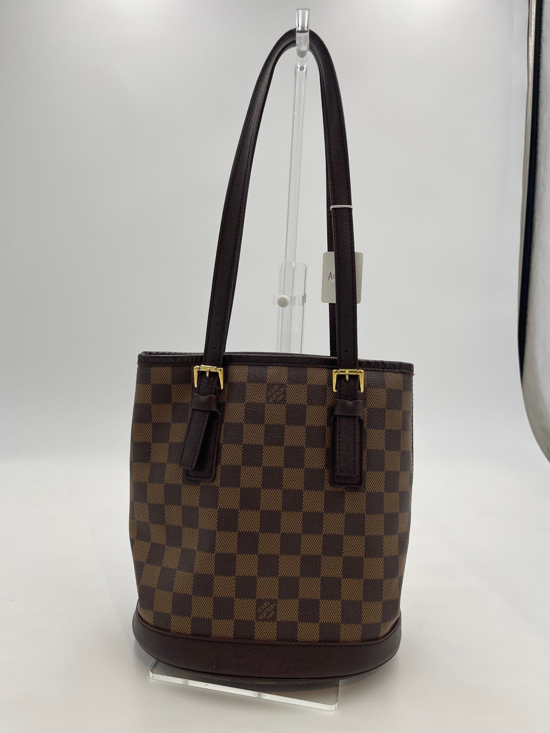 Louis Vuitton Damier Ebene Marais – Brown Bucket Bags, Handbags AG458O