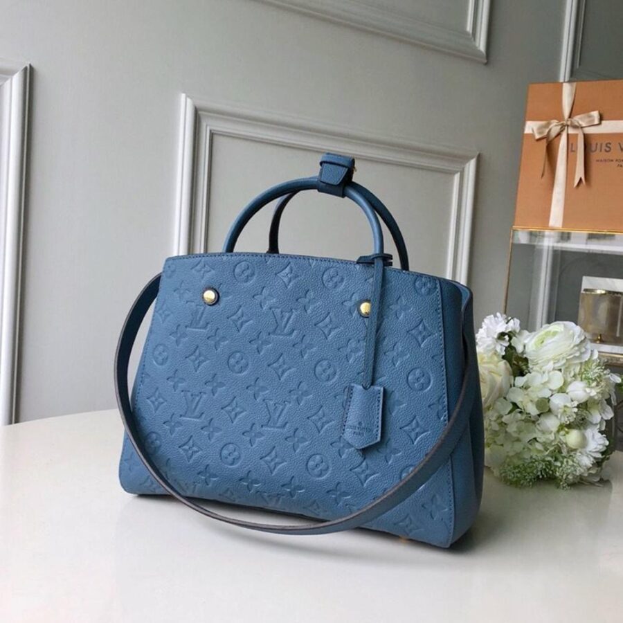 Louis Vuitton MONTAIGNE MM Blue | Studio Nafay