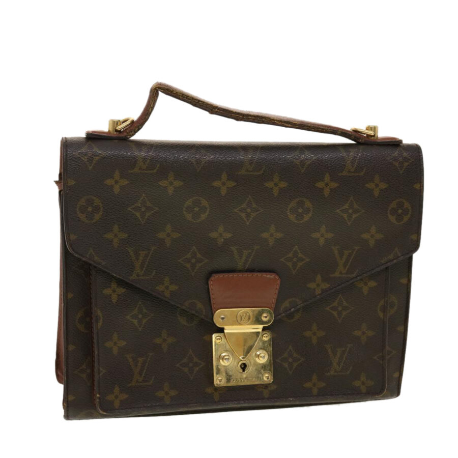 LOUIS VUITTON Monogram Monceau Hand Bag 2way LV 39810 | Studio Nafay