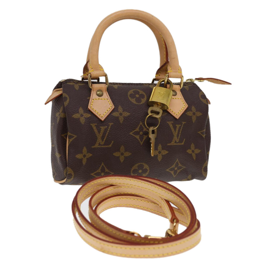 LOUIS VUITTON Monogram Mini Hand Bag LV am4166 | Studio Nafay
